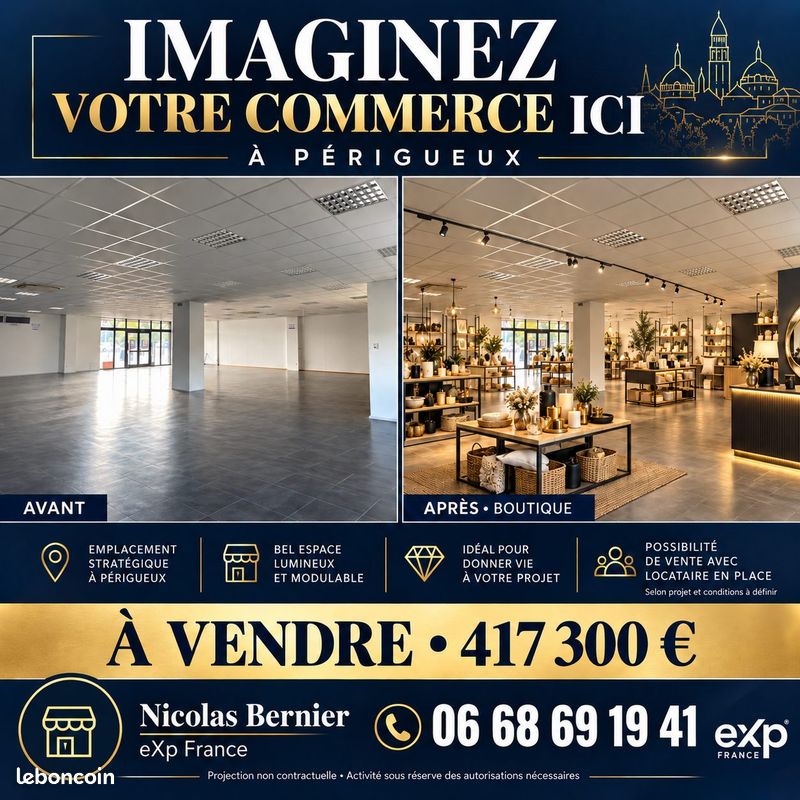 Local 298 m² Périgueux (image 4)