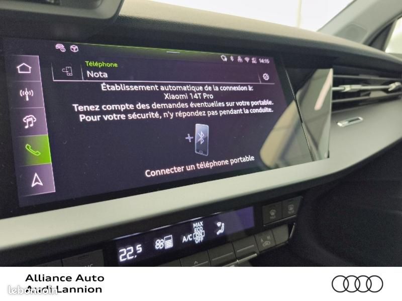 Audi A3 Sportback 1.5 TFSI e 204ch PHEV Business Executive S tronic 6 (image 11)