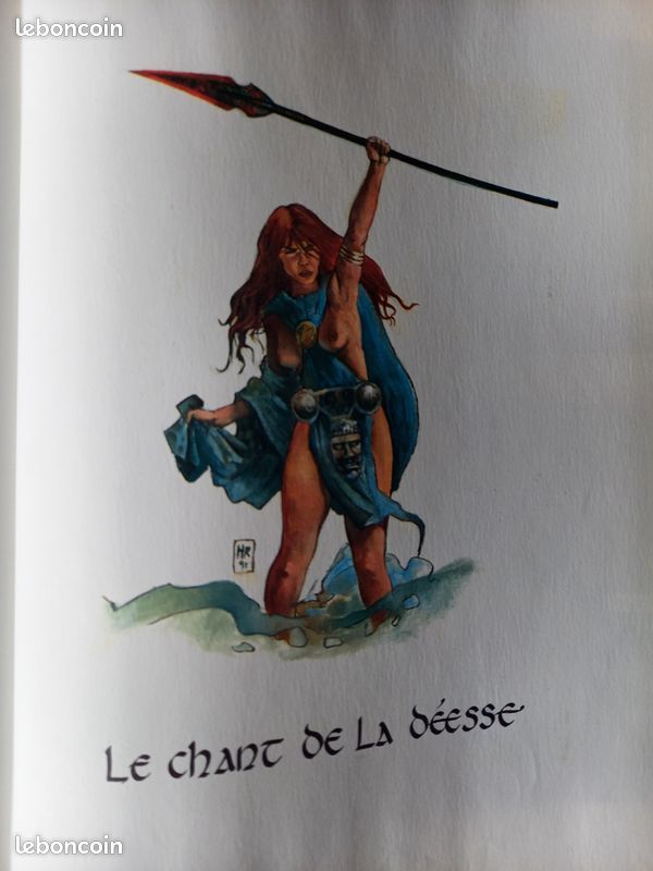 HJ.RECULE JL SALA RARE EDITION ORIGINALE La légende de Kynan Heroic Fantasy 1993 (image 5)