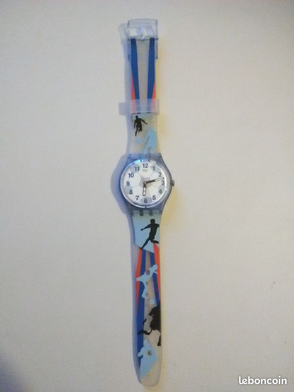 Montre Swatch GS133 Soccer Fan Collection Printemps-Eté 2008 en parfait état (image 1)