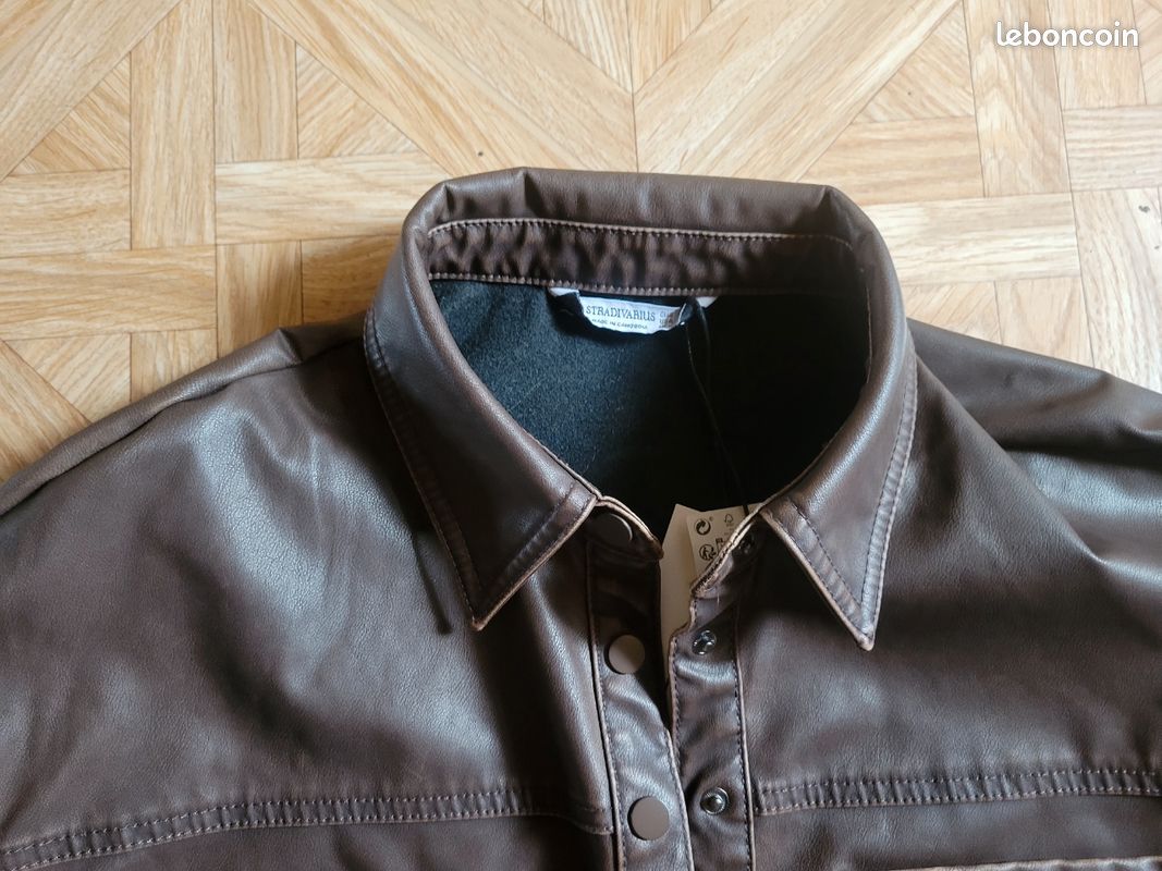 Veste femme Stradivarius, t M Marque: Stradivarius Imitation cuir