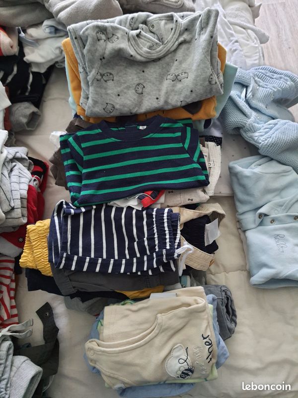 Linge garçon 1 mois a 12 mois (image 5)