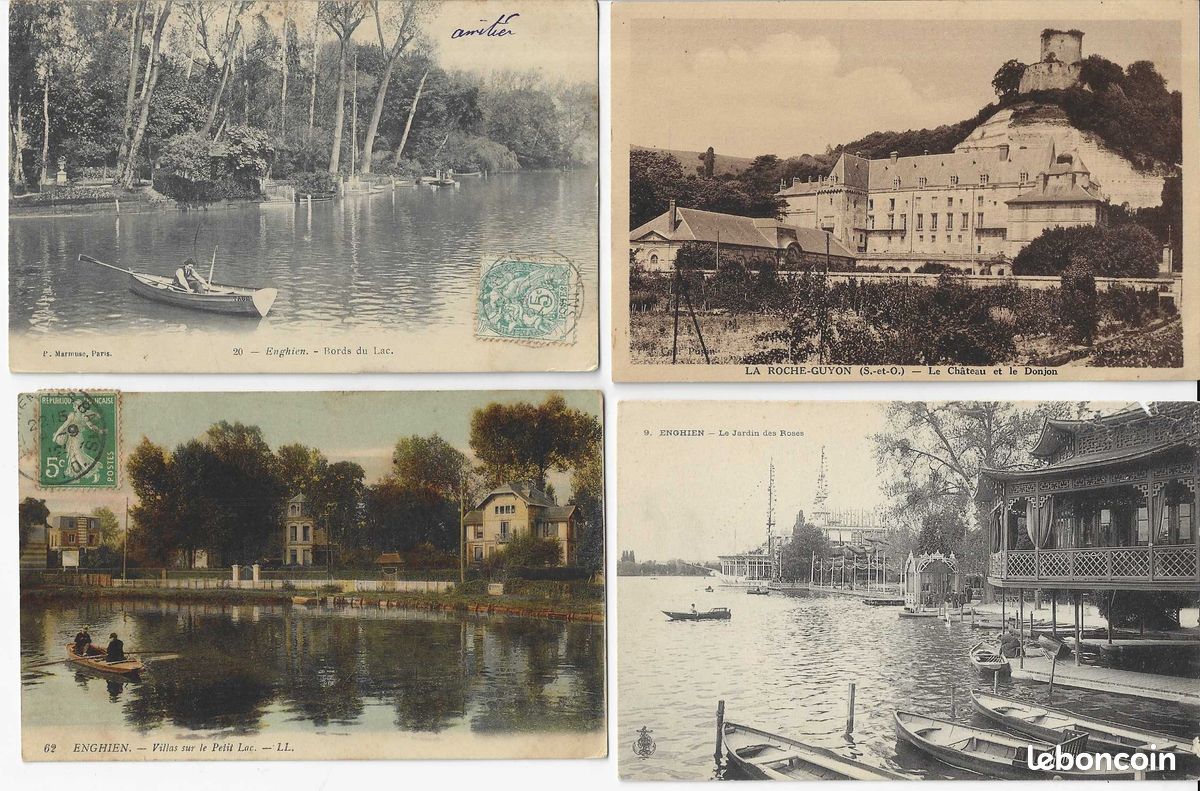 95-01 LOT 18 CARTES POSTALES ANCIENNES Département VAL d'OISE 95 Années 1890-1930 (image 5)