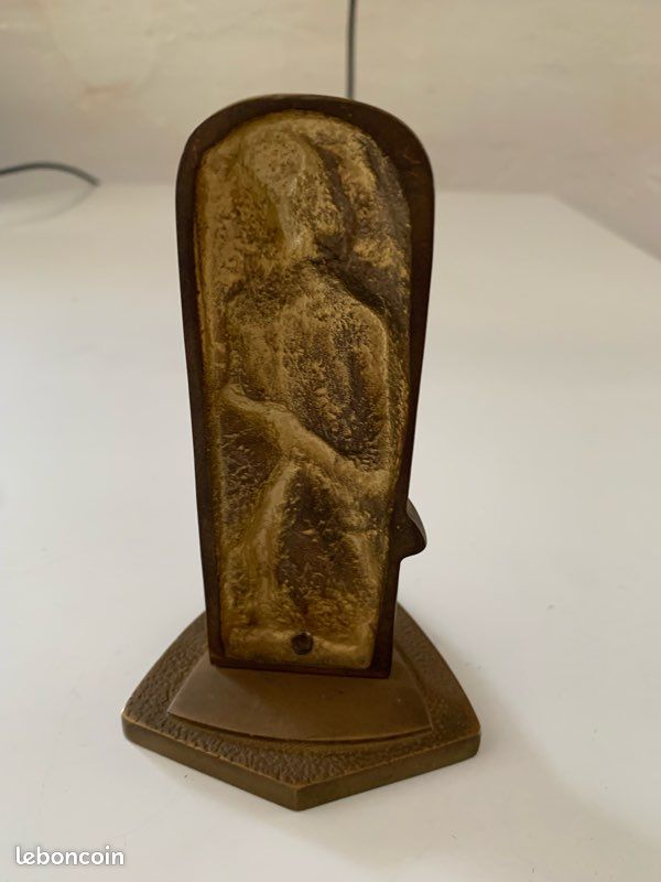 Statue de pompier en laiton (image 2)