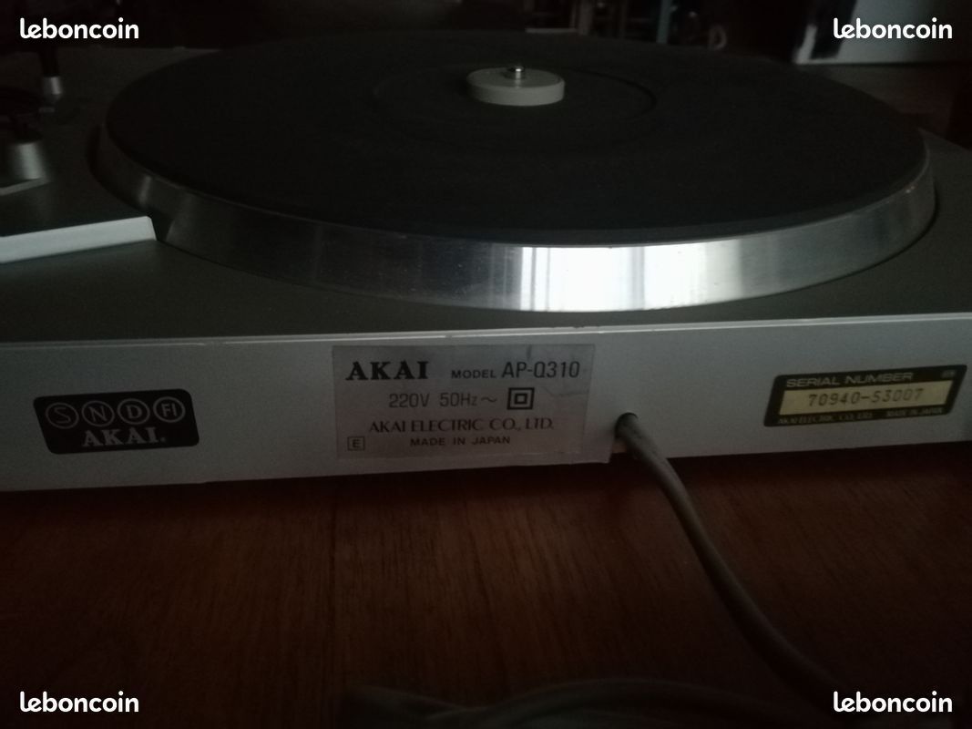 Platine disque AKAI (image 3)