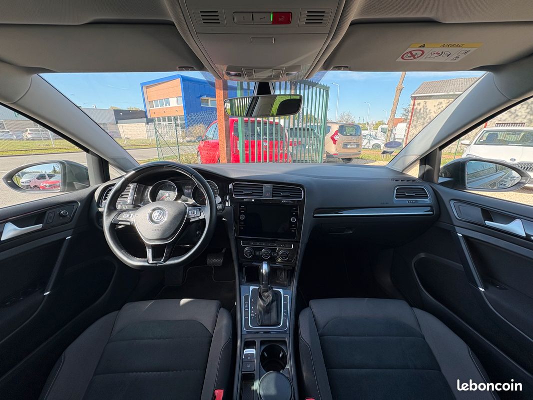 Volkswagen golf vii facelift 1.5l tsi 150ch dsg7 carat pack r-line / 4 PNEUS NEUFS 4 SAISONS (image 5)