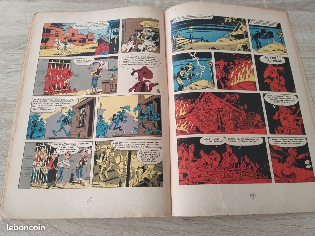 Lucky Luke les rivaux de Painful Gulch EO 1962 (image 9)