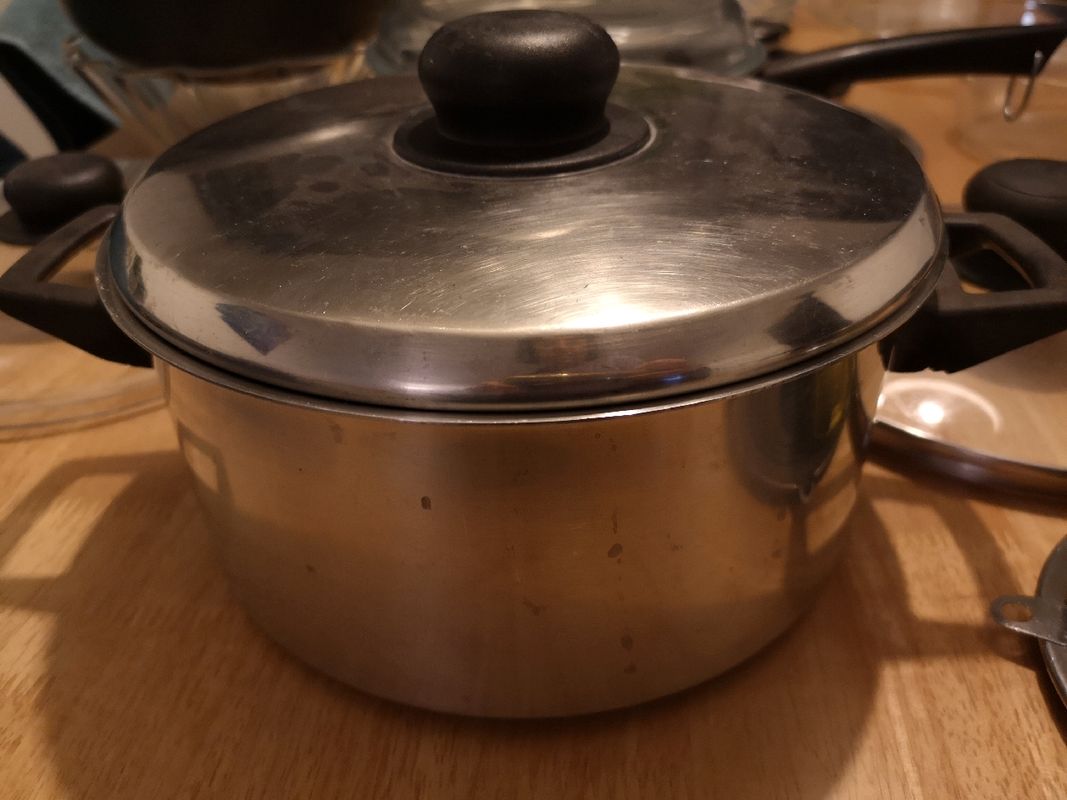 AMC ensemble des casseroles de 12 pièces secuquick pots de cuisine inox 