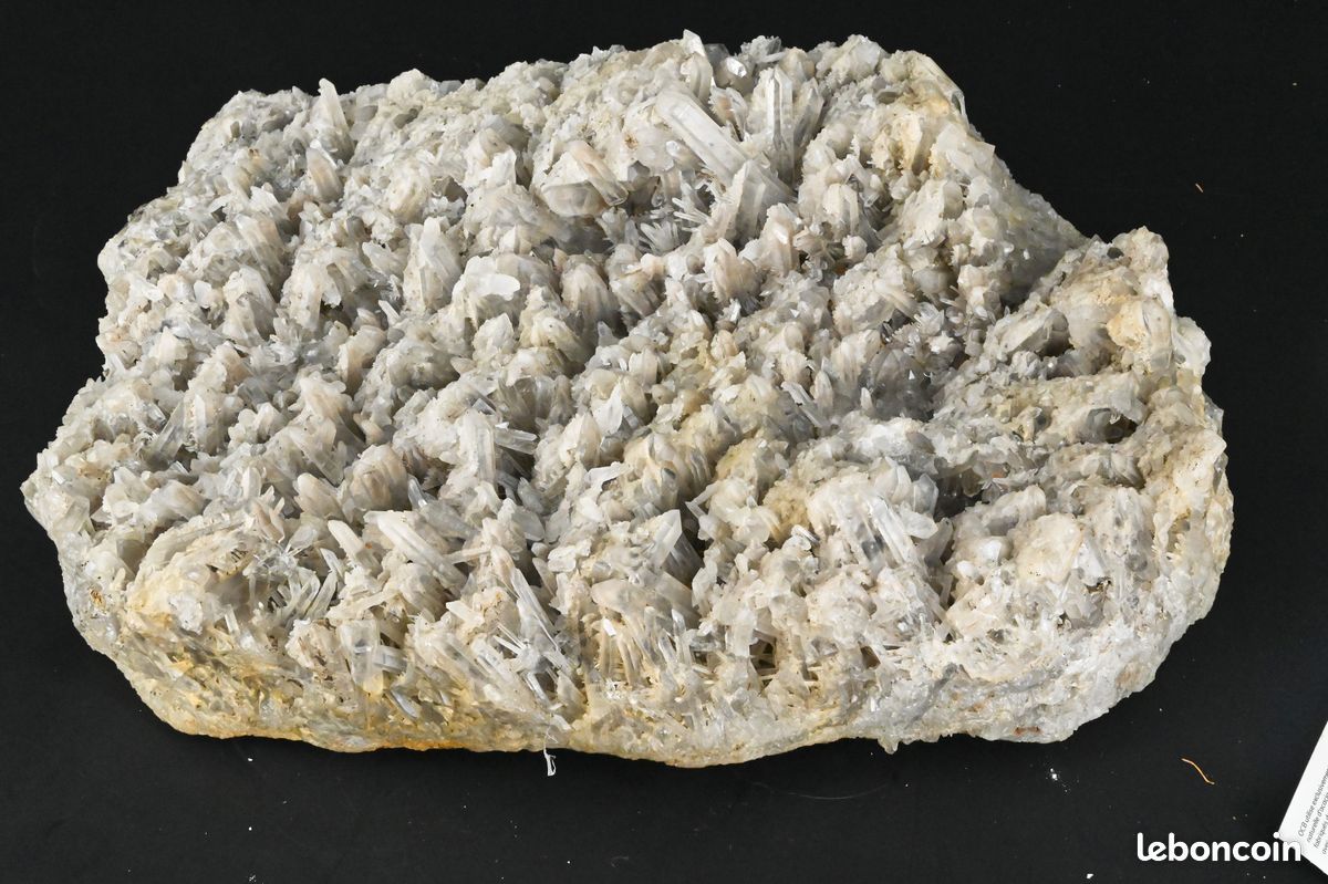Amas de cristaux de Quartz Chamonix France 8,8 kg minérale Collection (image 7)