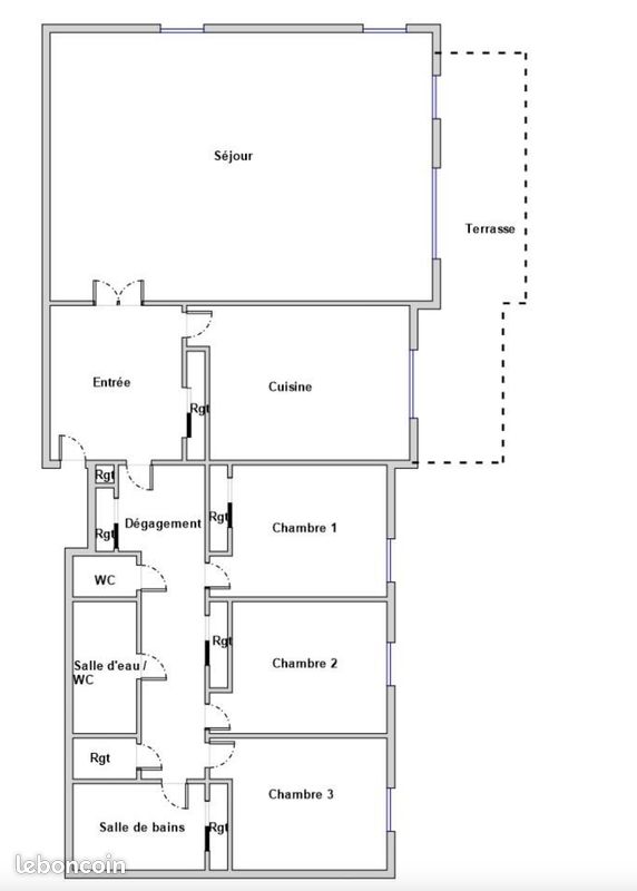 Appartement 5 pièces 131 m² - Limoges 87000 (image principale 11)