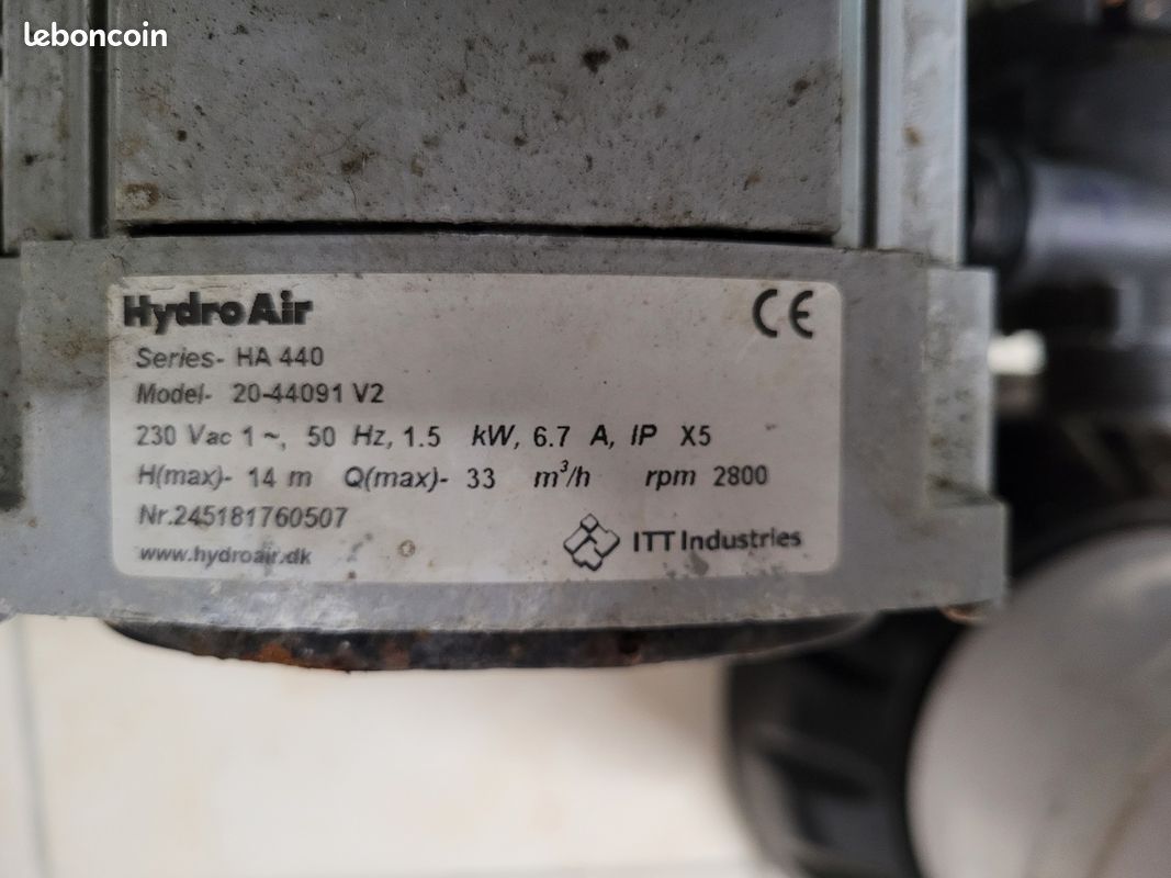 Pompe pour piscine / spa - 2HP (image 4)