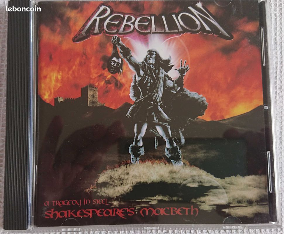 Rebellion - A tragedy in Steel / Shakespeare's Macbeth by Rebellion (1CD) (image 1)