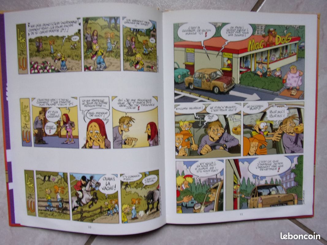 BD Léo et Lulu : 2 fois parents - Livres