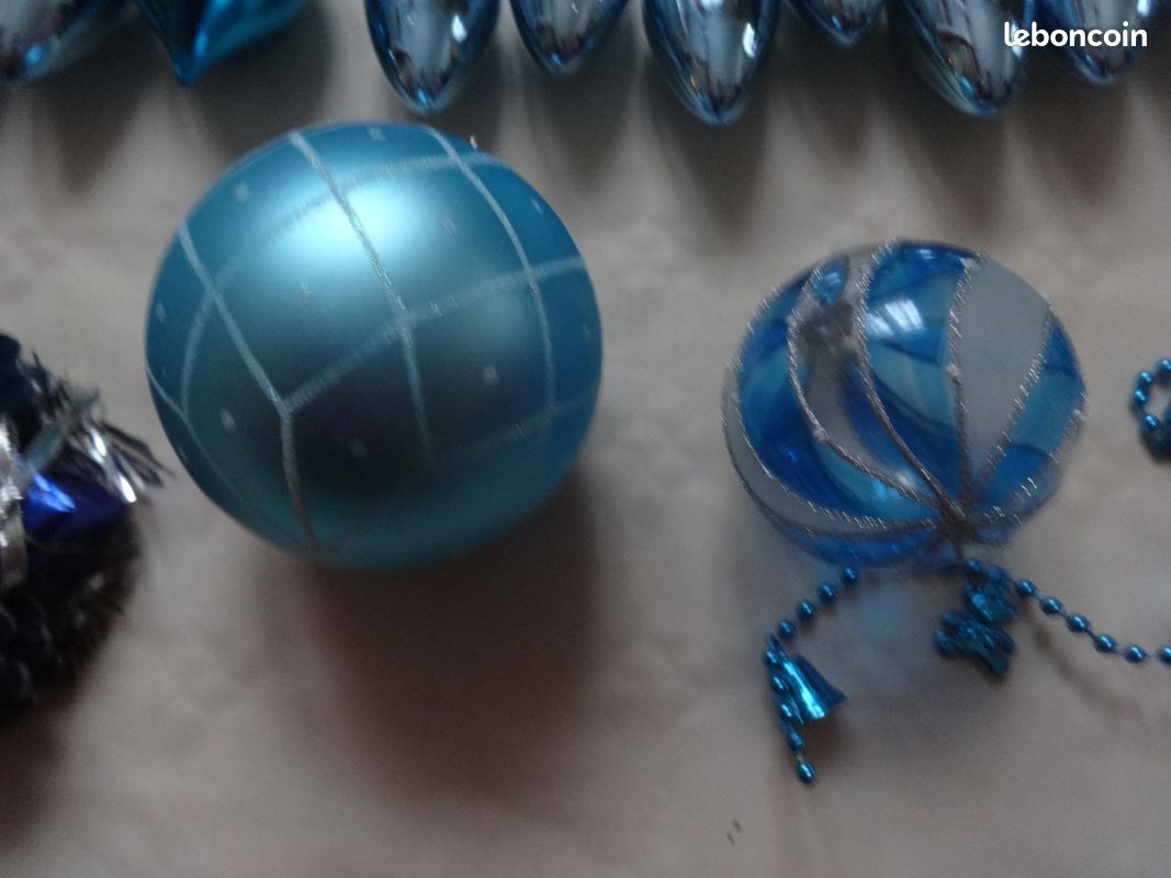 Lot de 71 articles de décoration pour table et sapin de Noël (image 8)
