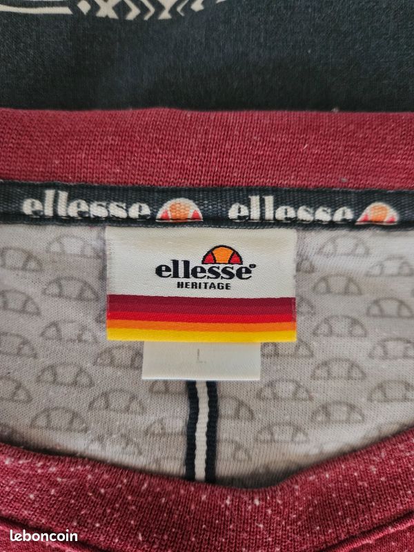 Sweat rouge Elesse taille L (image 3)