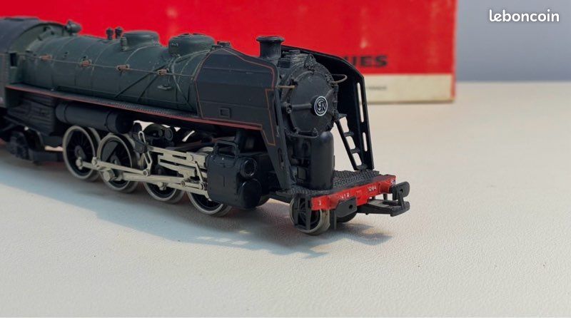 Locomotive vapeur SNCF 141 R charbon Jouef réf. 8274 HO 1/87 - Modélisme