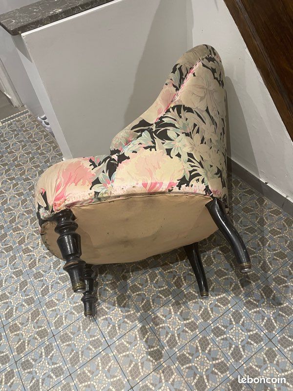 Fauteuil, vintage, dessin 50 (image 4)