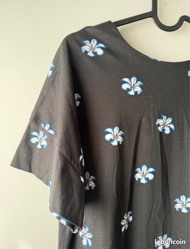 Robe tshirt à motif fleur - Bimba y Lola - taille XS (image 2)