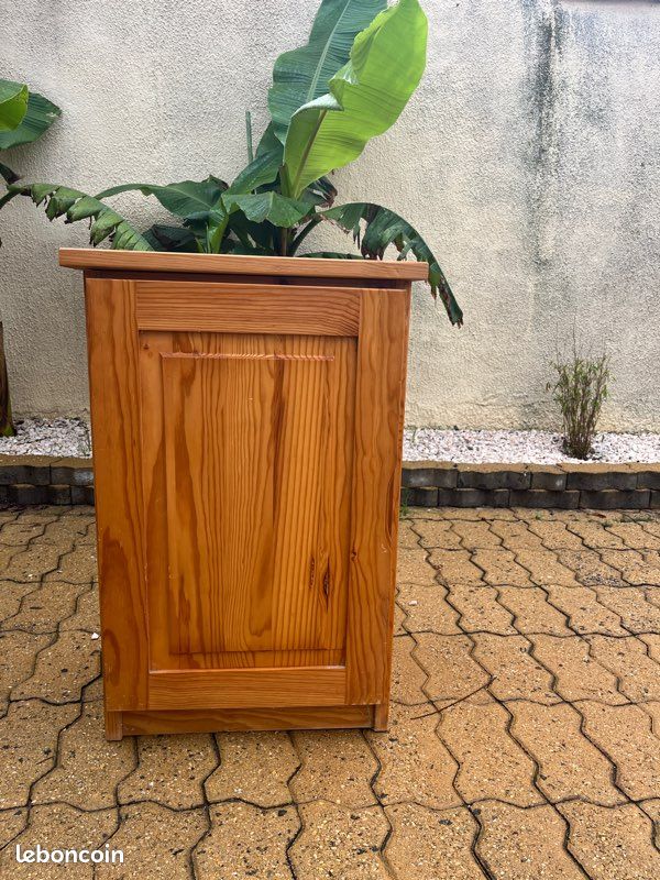 Meuble bois rangement (image 1)