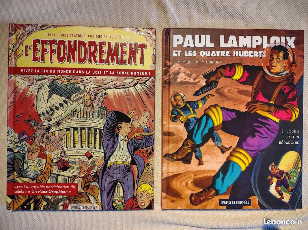 BD Bandes Détournées L'effondrement & Paul Lemploix (image 1)