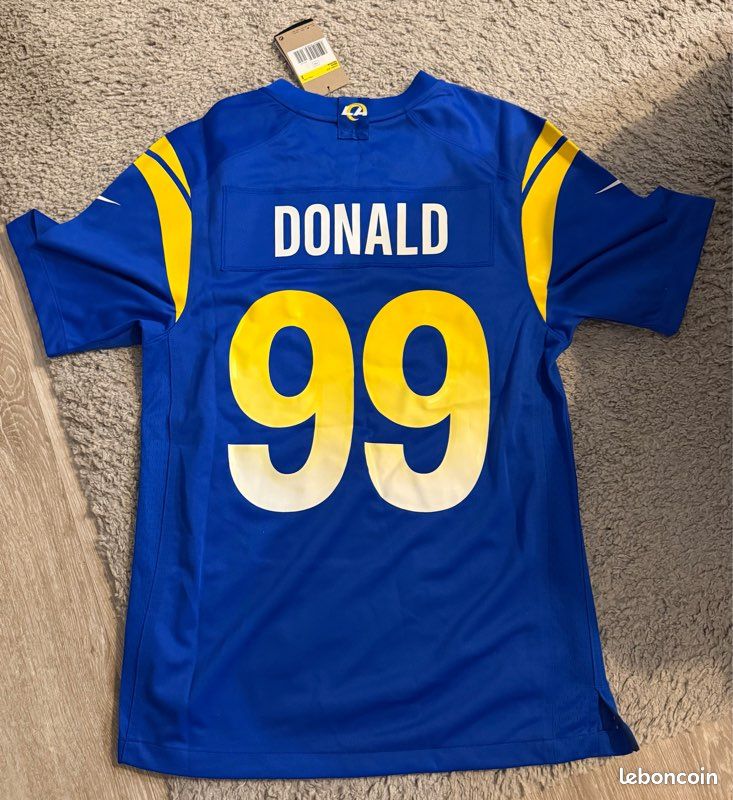 Maillot/poster Personnalisé Los Angeles Rams - Ton Nom Et Numéro - Taille M