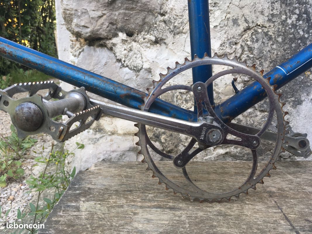 Cadre Vélo Ancien Randonneuse Tendil - Années 1940/50 - Roues 650 - Occasion