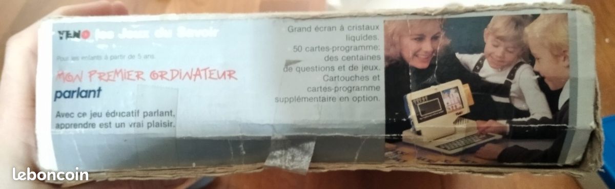 VINTAGE 1987 YENO mon premier ordinateur parlant avec programmation cartes EUR 95,00 - DE