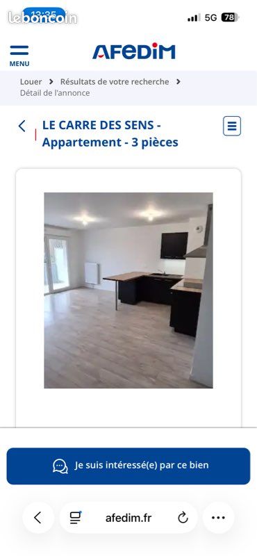 Appartement 3 pièces 62 m² · à Valenciennes · 61,6 m² · 777 €/mois