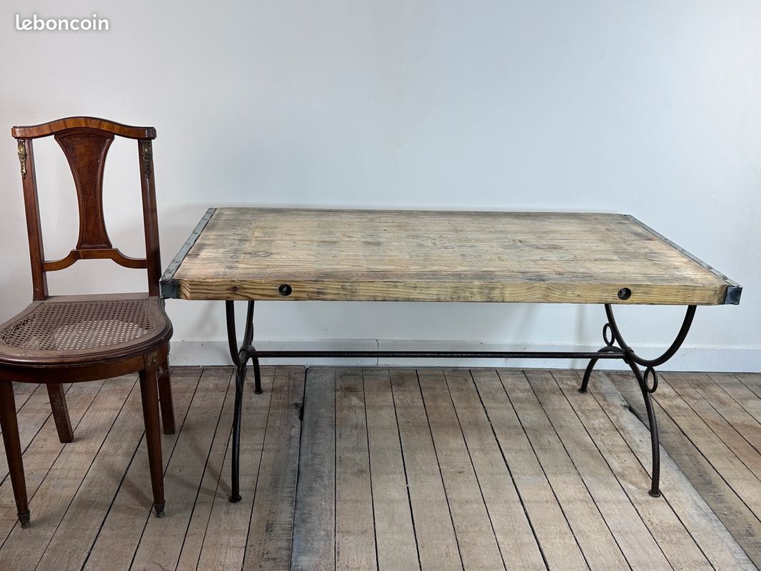 Table basse brutaliste 1980'S (image 2)