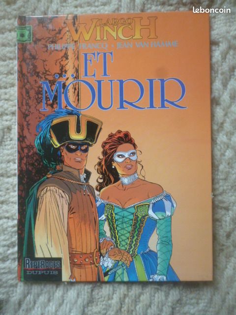 Belle BD Largo Winch 10, Et mourir, Francq, Van Hamme, Dupuis, EO, 1999 neuve (image 1)
