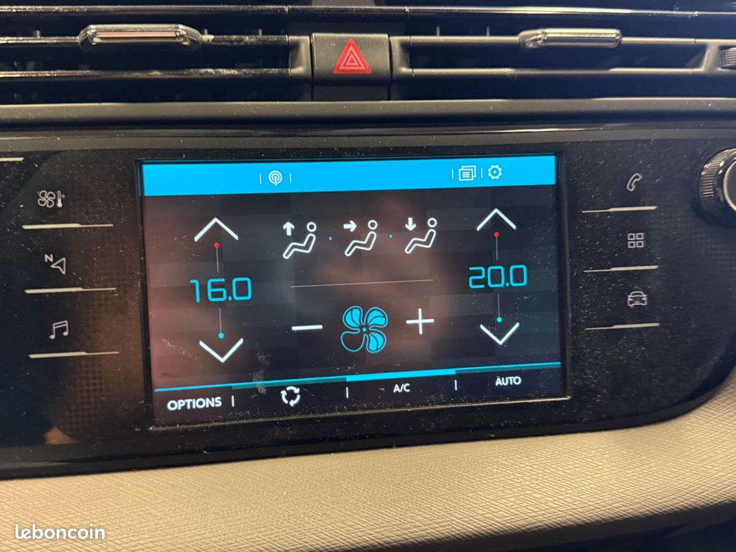 Citroen c4 picasso 1.6 bluehdi 120 ch attraction start-stop/ attelage/ carplay (image 23)