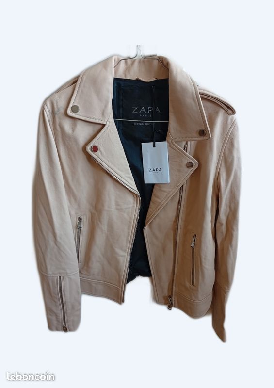 Veste Cuir Veste Zapa Femme Prix Veste Zapa Iconic Vêtements