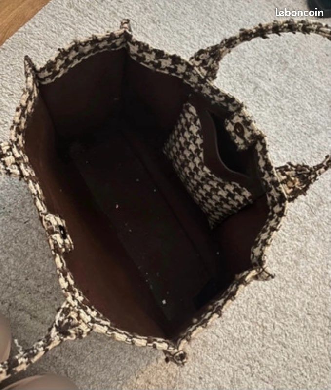 Sac cabas Sandro tweed (image 6)