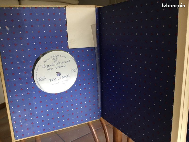 Beau livre ancien de poésies Toi et moi de Paul GERALDY 1957 ed numérotée (image 2)