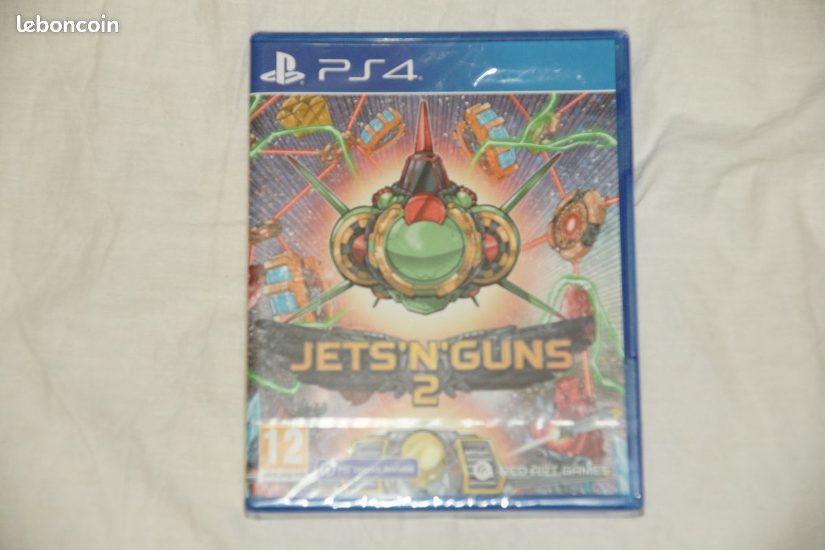 Jeu PS4 Jets'N'Guns 2 – Édition Red Art Games – Neuf Sous Film