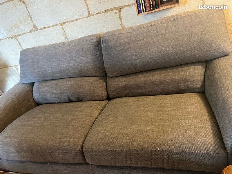 Canapé gris poltron et sofa (image 4)