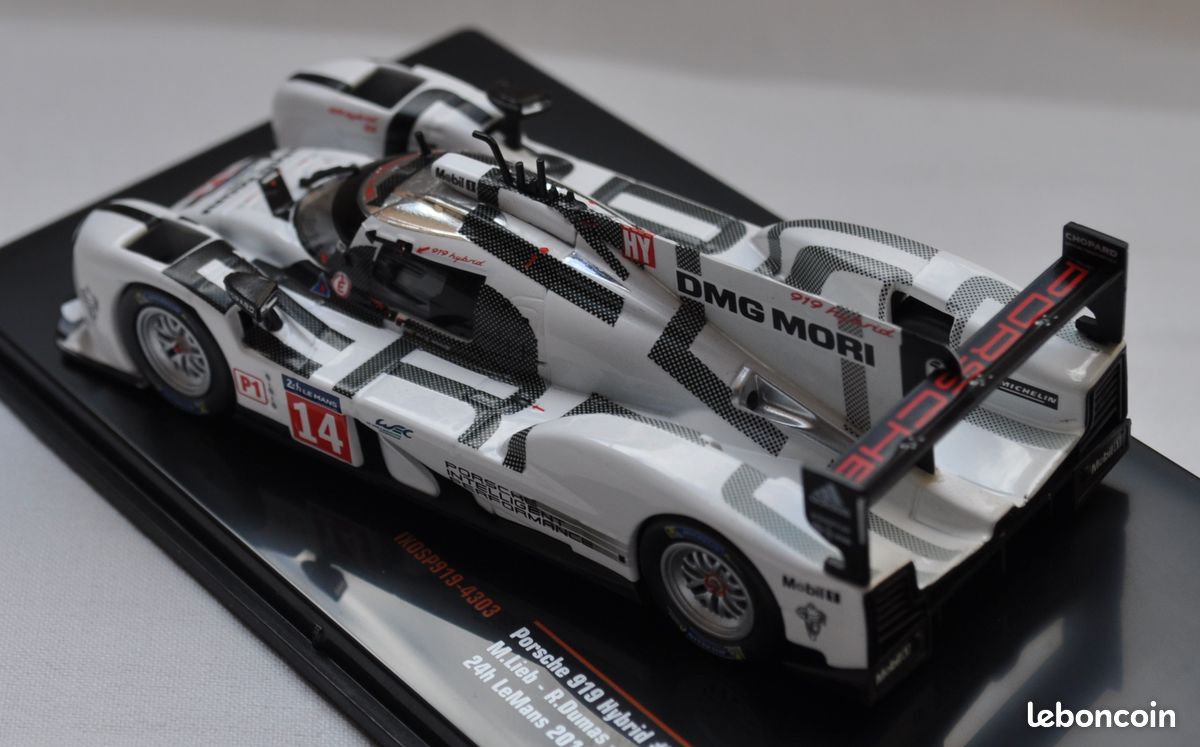 Porsche 919 Hybrid #14 au 1/43, a terminé 11ème aux 24 Heures du Mans 2014 (FLO01) - Collection Porsche 919 Hybrid #14 au 1/43, a terminé 11ème aux 24 Heures du Mans 2014 (FLO01) - Collection