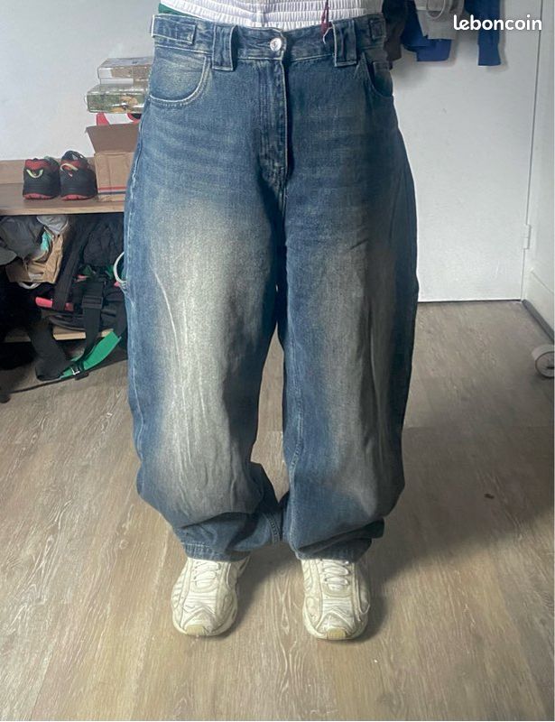 Jean Carpenter Baggy Bershka Vêtements