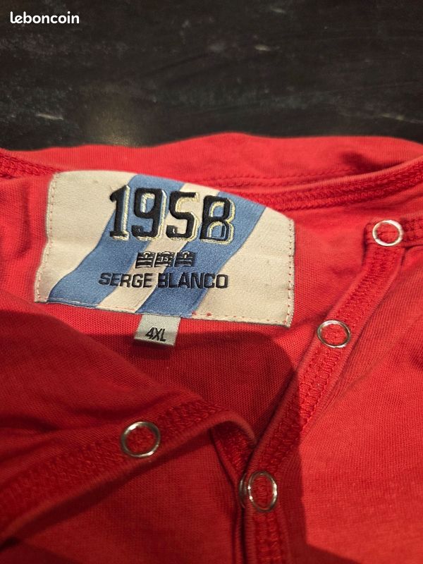 Polo serge blanco 1958 4XL (image 2)