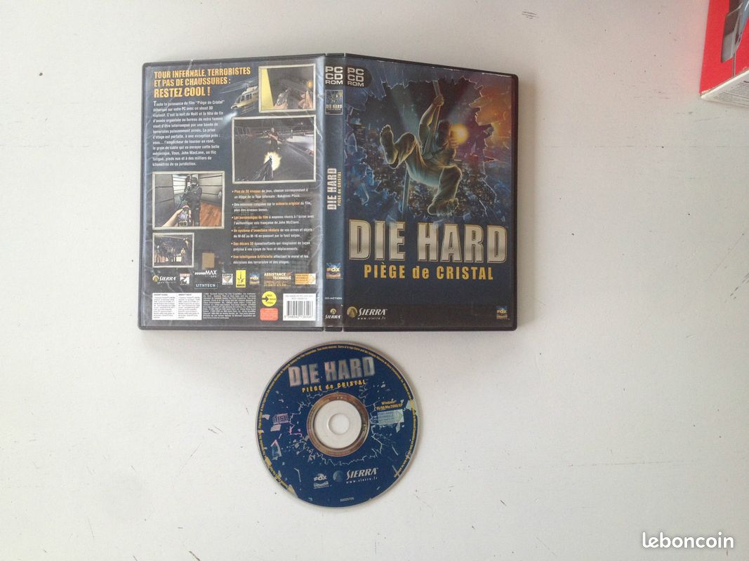 Die Hard : Piège De Cristal Sur PC - Jeu Complet En Français - Boîte Et Manuel