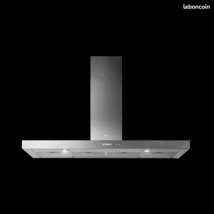 Hotte murale aspirante elica spot plus lcd h6 120 (image 1)