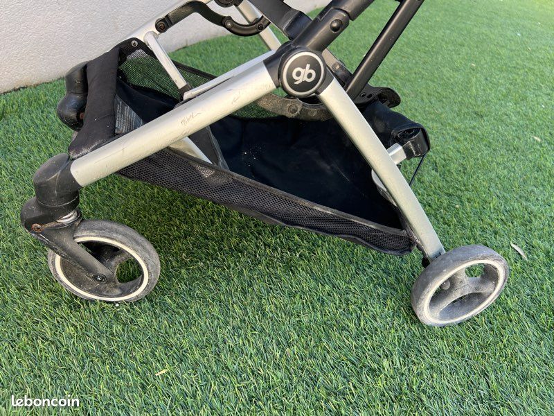 Poussette Pliable Pockit+ All City Bleue (image 4)