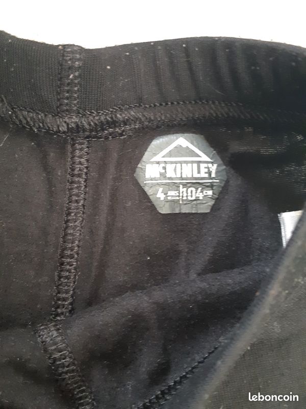 Pantalon De Pluie Enfant McKinley Longville III - Imperméable, Coupe-Vent, Respirant, 100% Polyester