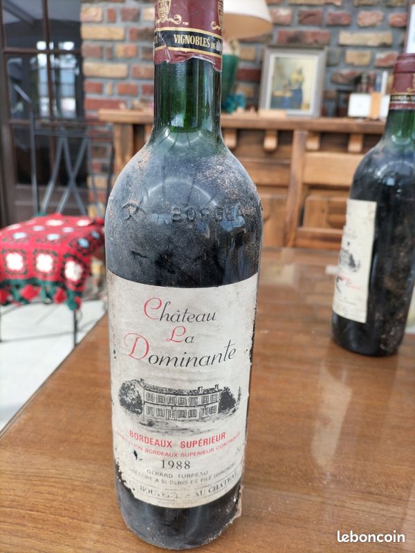 Vin Château la Dominante 1988 (image 7)