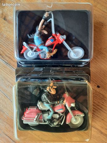 Figurine Joe Bar Team N°39 Mimile Wokee Sur Harley - Échelle 1:18 - Occasion