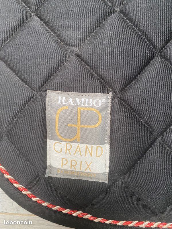 Tapis De Selle Rambo - Vert, Bon état, Pour Cheval