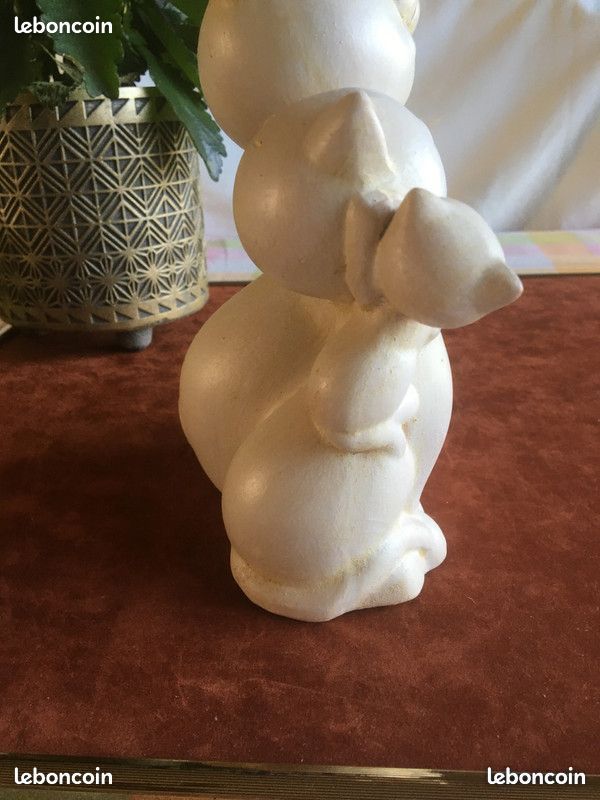 Statuette La petite famille ' Chat' (image 2)