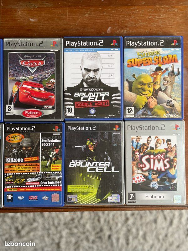 Lots jeux et boîtiers vides PS2 / 3DS (image 4)