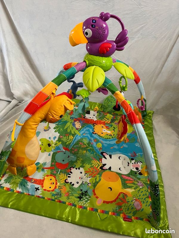 Tapis d'éveil Fisher Price Jungle (image 1)