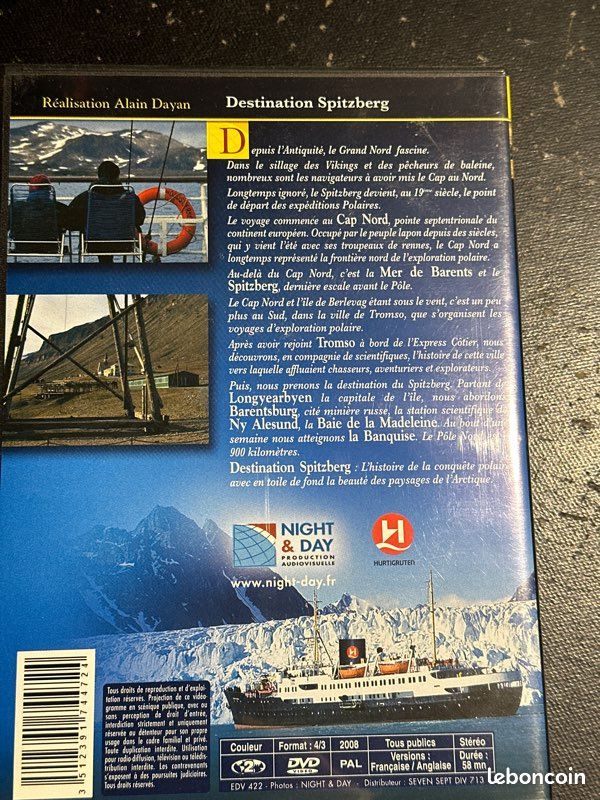 DVD: destination Spitzberg, L’Aventure du Grand Nord (image 2)